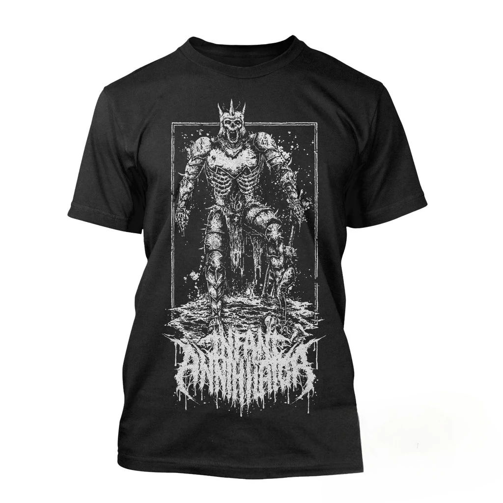 Retro Infant Annihilator Band Graphic Cotton T-shirt Unisex Summer Short Sleeve Fashion Brand Tee Luxury Casual Vintage Tees