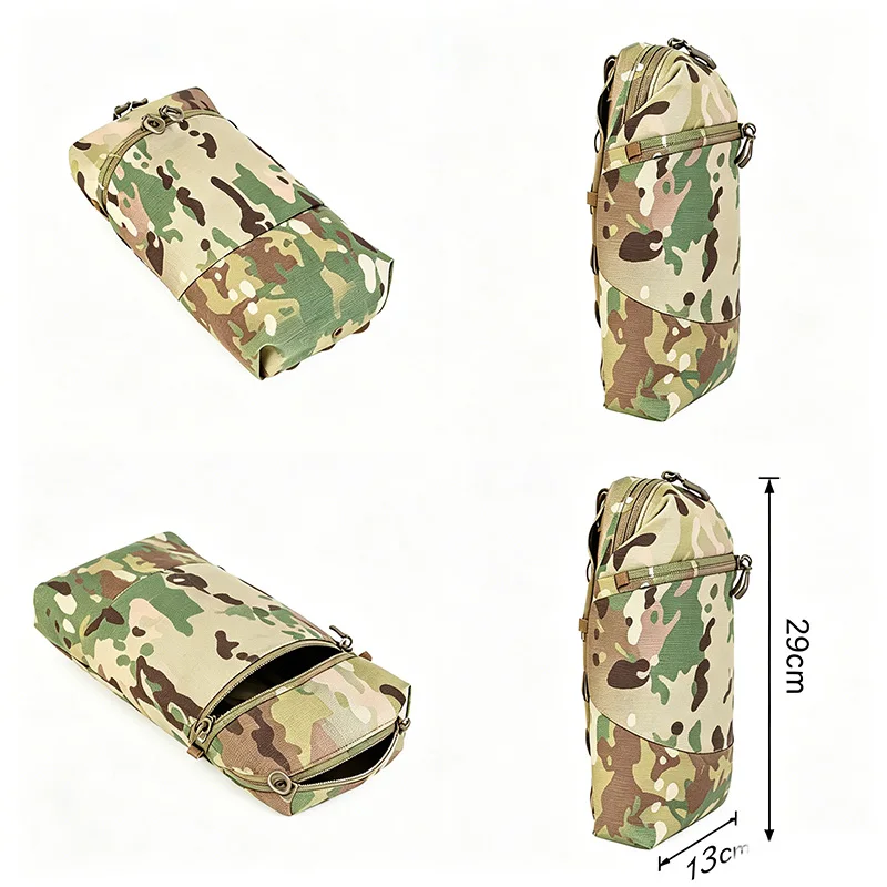

Pharaoh Style GP Pouch 12x5 Vertical Utility Bag for Tactical Vests MOLLE Panels PH82