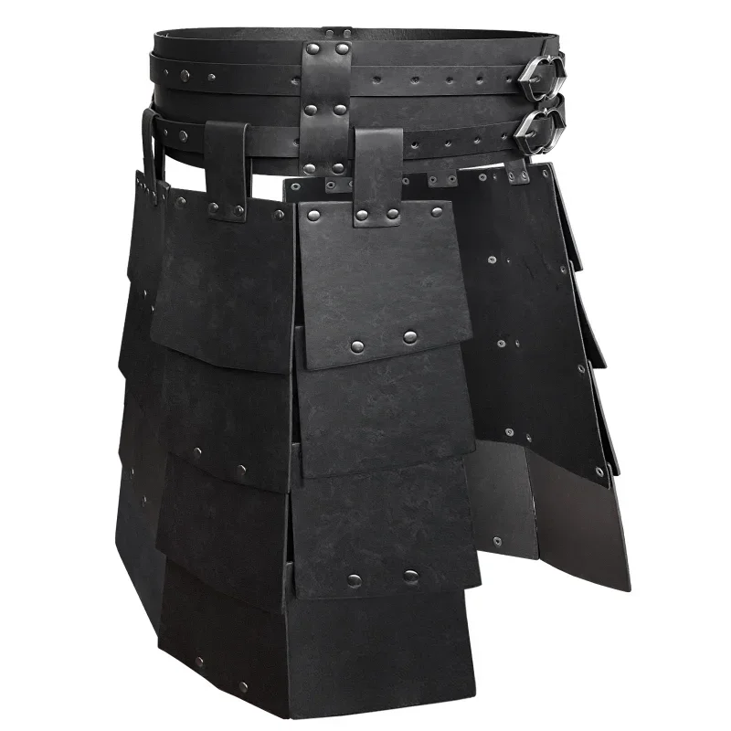 

Medieval wide belt big skirt armor Nordic Viking style retro COSPLAY props