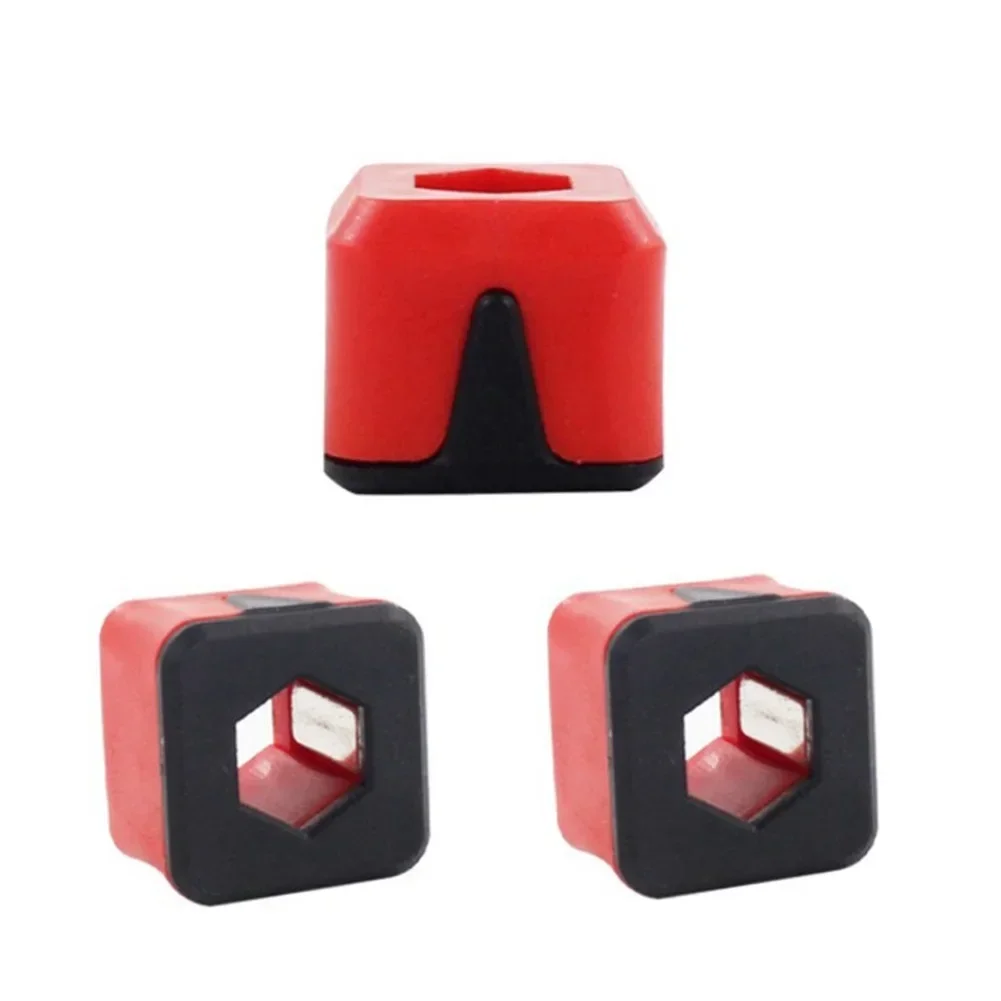

Advanced Magnetization System For Secure Bit Hold 3PCS Magnetic Sleeve Screwdriver Hexagonal Wrench Magnetizer Set