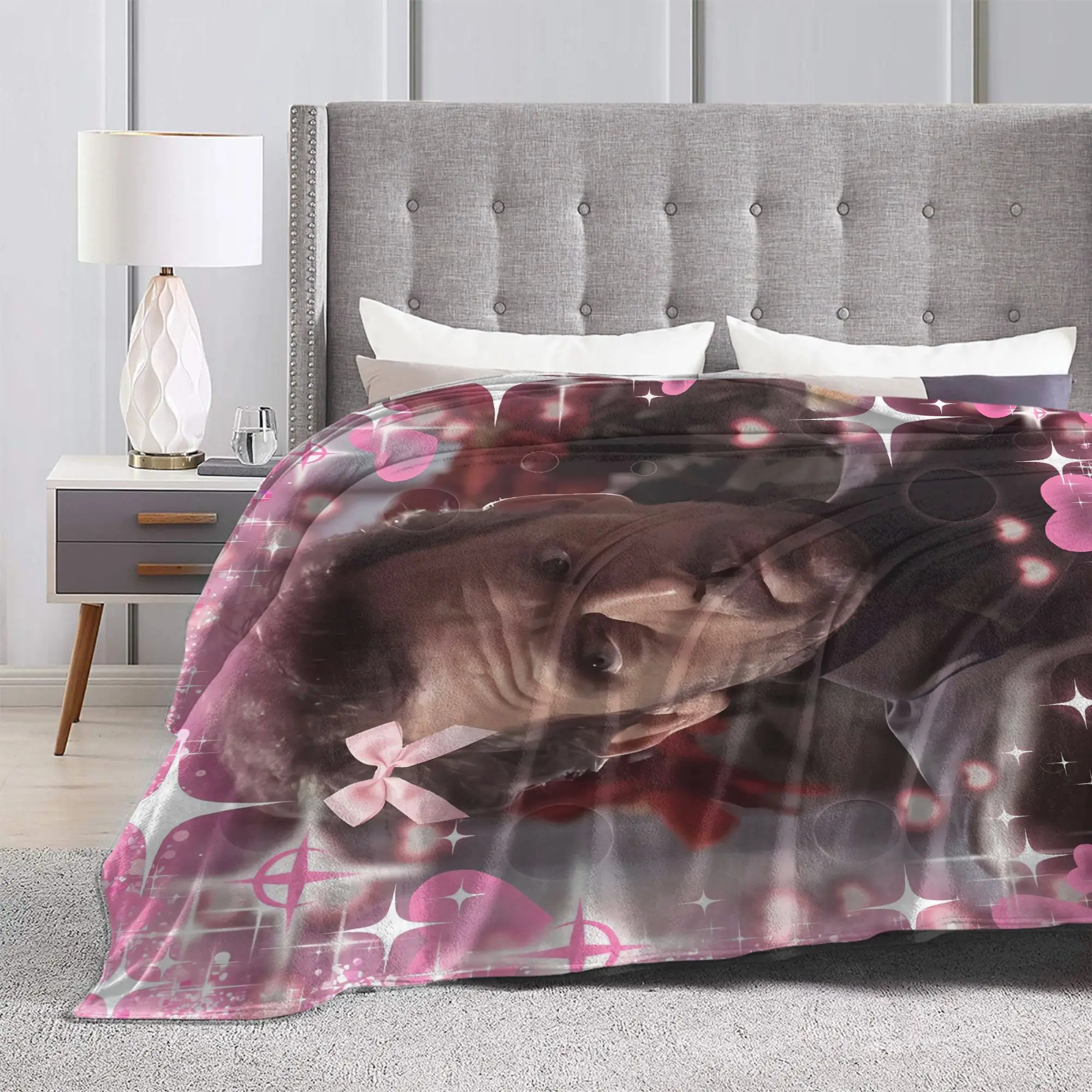 Dr House MD Cobertor Qualidade Super Macio Amor Cama Lança Outono Crianças Sala de estar Colcha Estampada