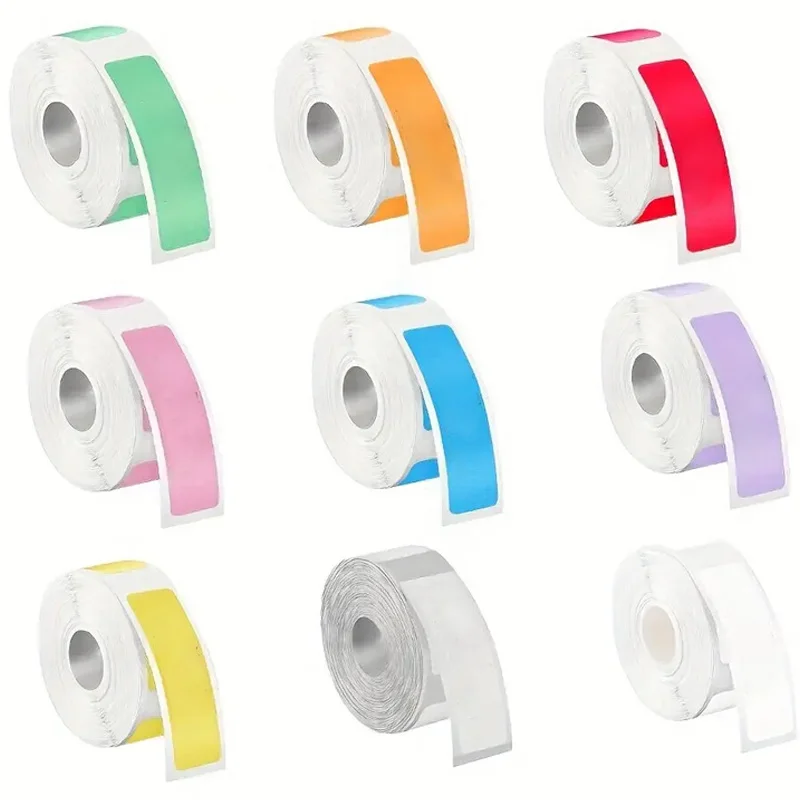 

12x40mm Oil-Proof Thermal Paper Fit D30/D32/P11/P12/P15 & Others, Receipts/Invoices/Coupons/Retail Labels, Office/Home/School