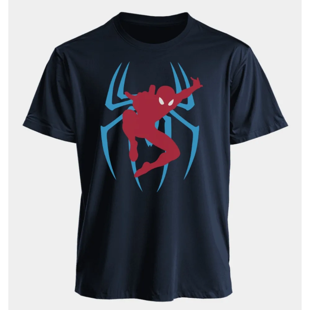 تي شيرت مارفل للرجال والنساء سبايدر مان صيفي أمريكي للربيع والخريف جديد كبير الحجم موضة هاراجوكو بأكمام قصيرة