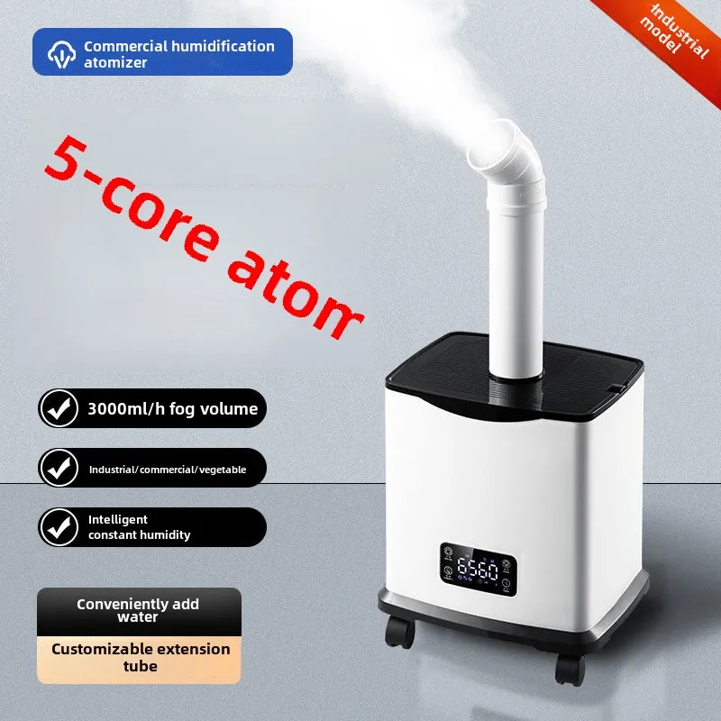 Large-capacity Industrial Humidifier Large Fog Volume Ultrasonic Commercial Fog Disinfector Fruit And Vegetable Preservation