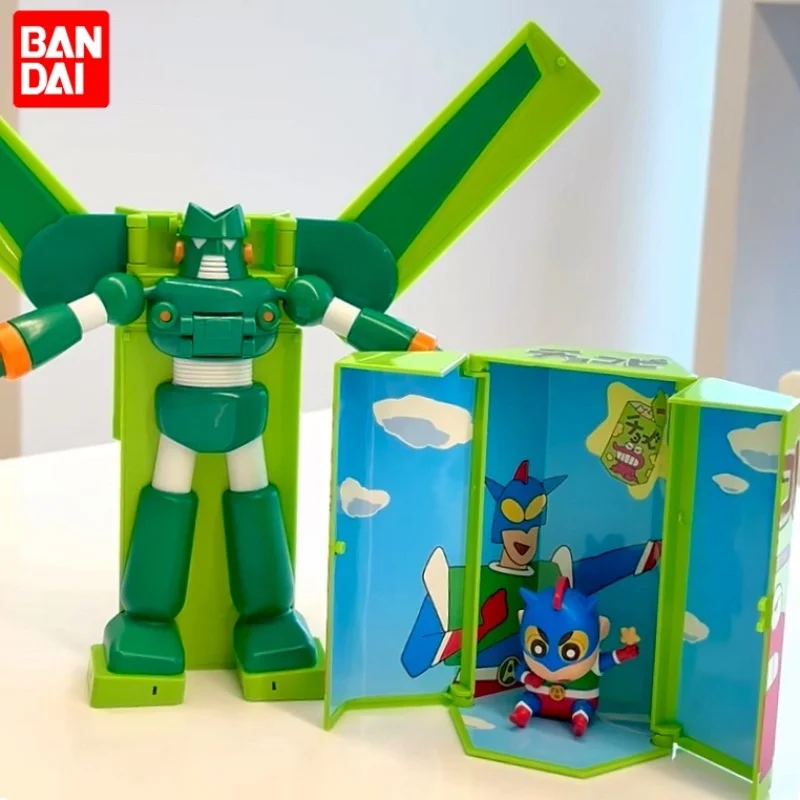 

Bandai Bnfigure Q Crayon Shin-Chan Blind Box Deformation Chocobi Series Anime Figure Kantamu Robo Merch Desktop Ornament