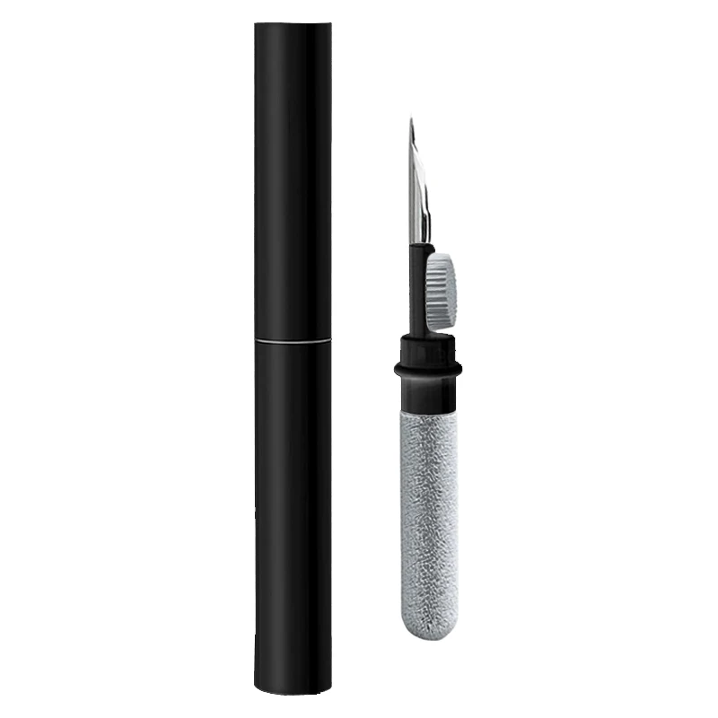 Earphone Cleaning Brush 3-in-1 Multi-Functional Cleaning Kit with Soft Brush, Suitable for Wireless Earphones Case Charging Pen
