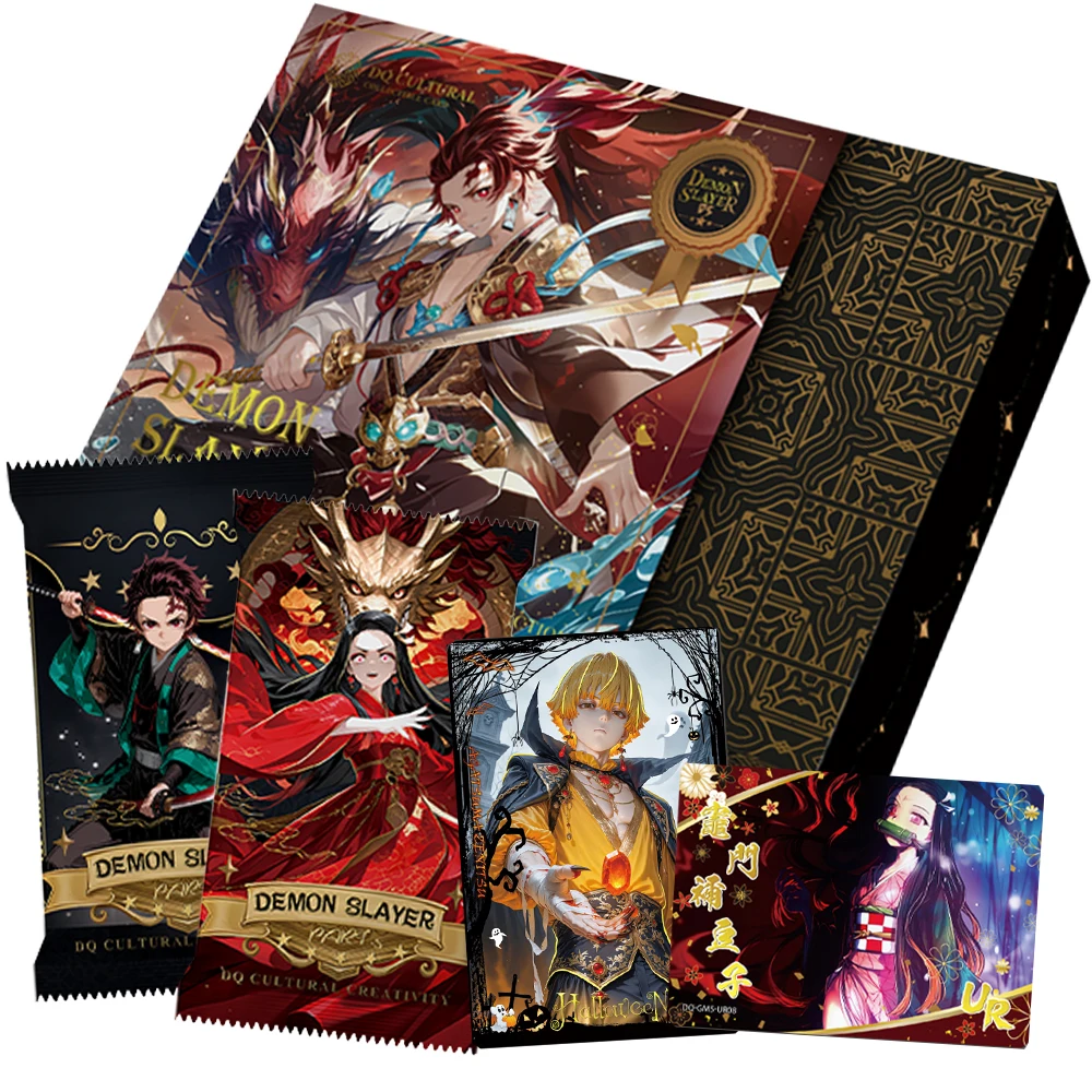 

Japanese Anime Demon Slayer Collection Cards Kanroji Mitsuri Kochou Shinobu Halloween Cosplay Cute Character Cards Special Gift