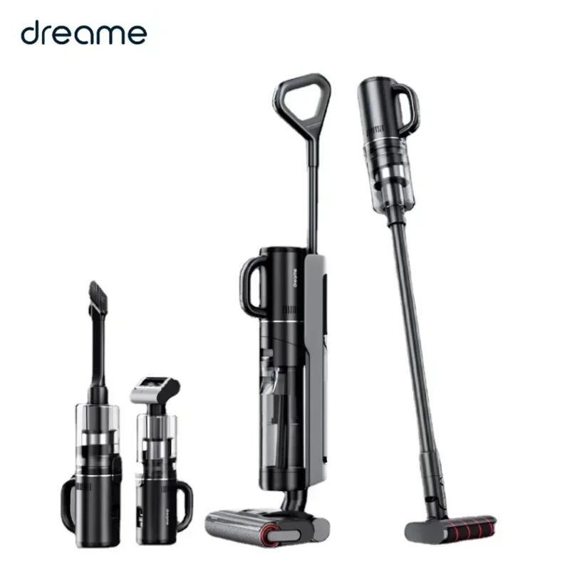 Original Dreame Scrubber Floor H13 Pro Plus Mix Multifunctional Hot Drying Washing and Vacuum All-in-one Device 18000pa