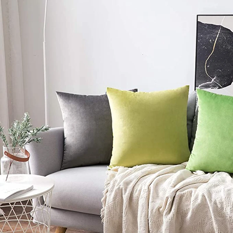 Weicher Samt-Kissenbezug, lila Kissenbezug, Schlafzimmer, Sofa, Dekoration, Kissenbezug, 30 x 50 cm/45 x 45 cm, Weihnachtsgeschenk-Kissenbezug – Detail 7