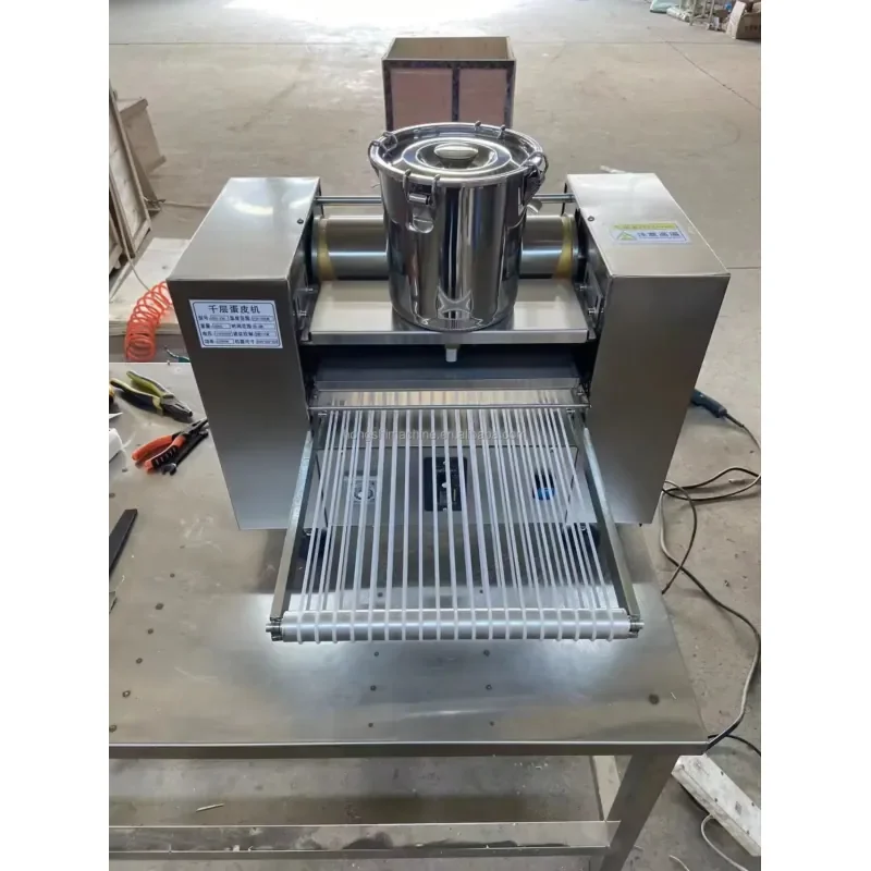 Automatic Commercial Use Thousand Layer Pancake Mini Mille Crepe Cake Machine Mango Durian Spring Roll Crepes Making