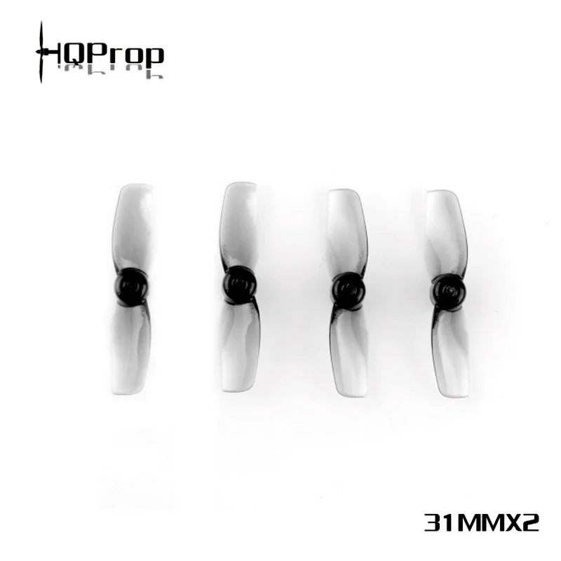 10Pairs(10CW+10CCW) HQPROP 31MMX2 31mm 2-Blade PC Micro Propeller 1mm for RC FPV Freestyle Tinywhoop Drones DIY Parts