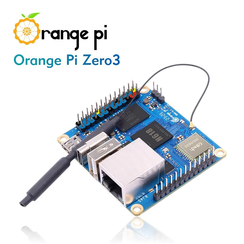 Imagem -04 - Laranja pi Zero Placa de Desenvolvimento 1gb 2gb 4gb Ram Allwinner H618 Wifi5 bt 5.0 Mini Computador Placa Única com Shell Case