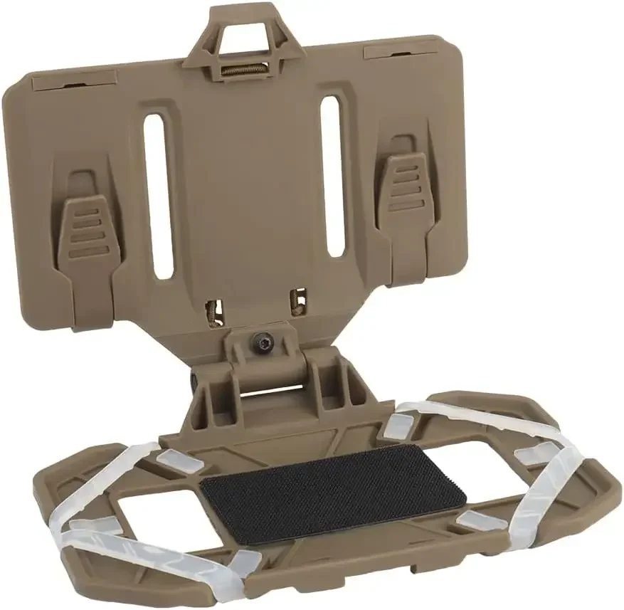 Molle-Handytrage der NEUEN Generation, klappbare Halterung mit schnellem Zugang, taktische Weste-Brusthalterung, Airsoft-Schutttrage – Detail 3