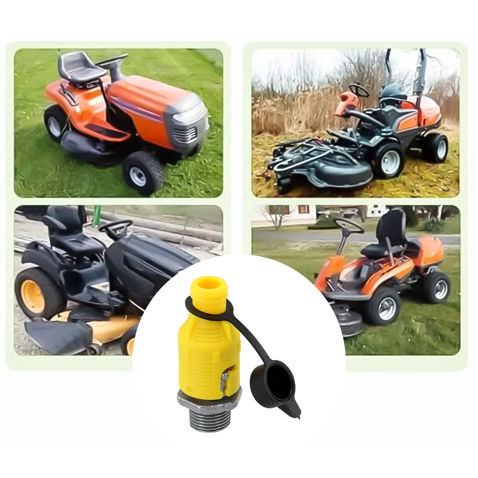 Smart Maintenance Choice Reliable Oil Drain Valves Like the 125508 Compatible with Popular Lawn Tractor Brands