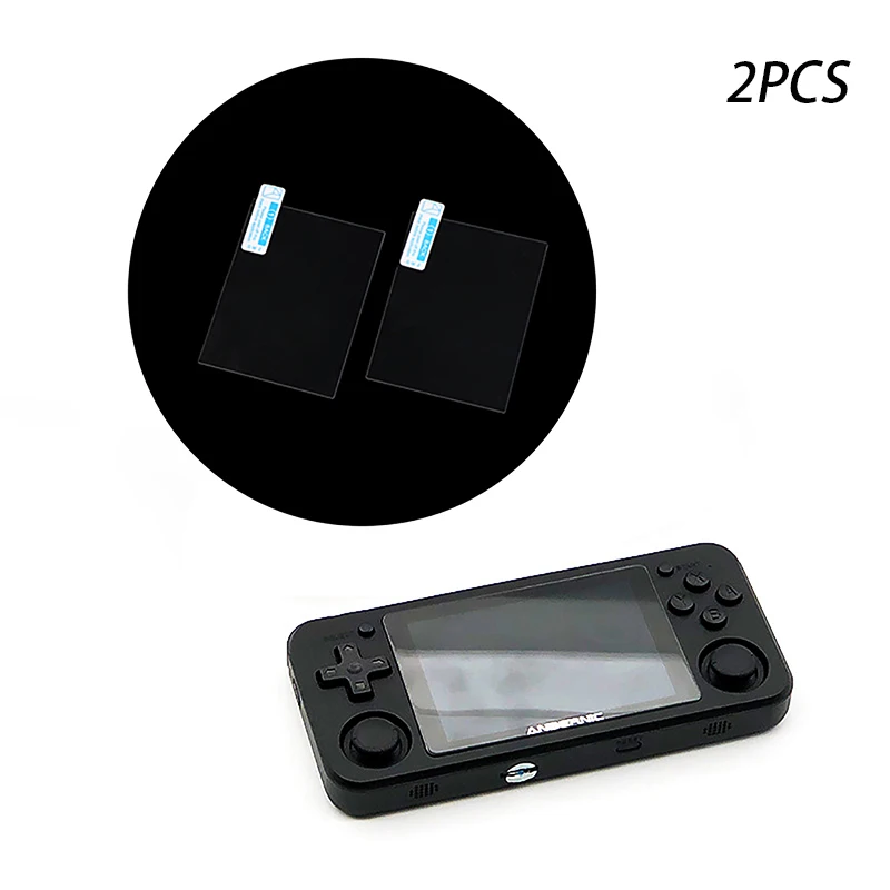 New Tempered Glass Protector Crystal Film For Anbernic RG35xx RG353VS Mini Plus Screen Handheld Game Console