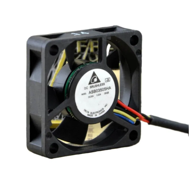 مروحة 35 ملم تيار مستمر 5 فولت لـ Delta ASB03505MA 35x35x10 ملم 0.20 أمبير تبريد فائقة الهدوء #1