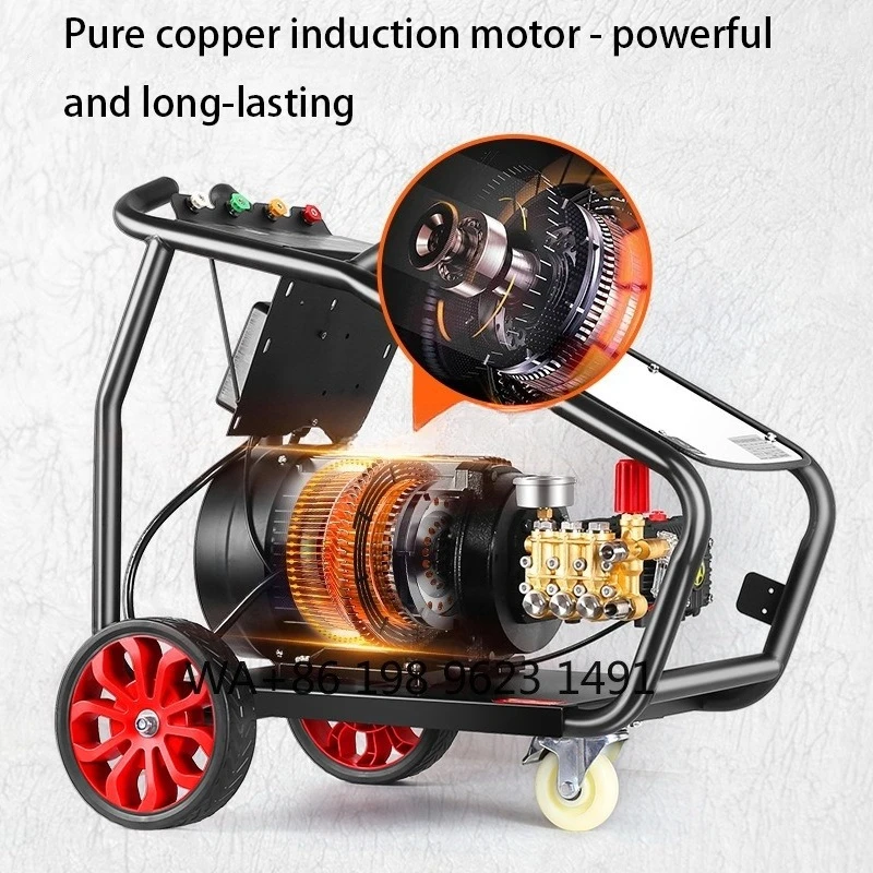 

Ultra High Pressure Sandblasting Washer Industrial AR Pump Machine for Ship Paint Rust Removal Cleaning