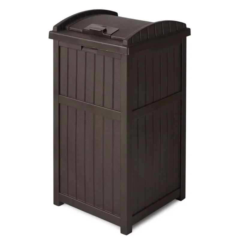 

Suncast Trashcan Hideaway Outdoor 33 Gallon Garbage Waste