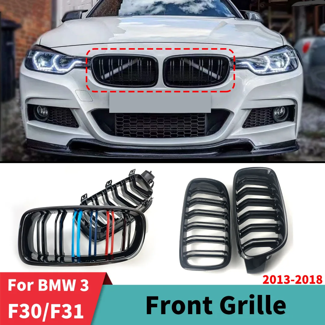 

Front Grille Inlet Grid Mesh Kidney Grill Tuning For BMW 3 Series F30 F31 F35 318i 320i 320d 328i 330i 330d 335i 340i 2013-2018