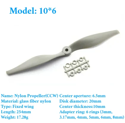 1/2PCS Gemfan APC Glasvezel Nylon Propeller 5x5/6x4/7x5/8x4/8x6/9x6/10x5/10x7/11x5.5/12x6/13x6.5/14x7/16x8/17x10 Elektrische Prop