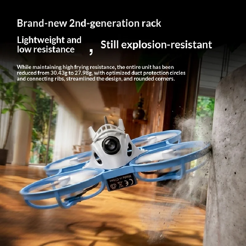 BETAFPV Meteor75 Pro II FPV 1S Brushless Whoop Drone Analog Video Transmission Indoor Racing Indoor Flight Long Flight Time gift