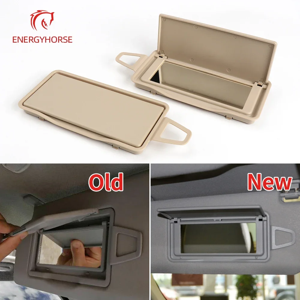 For Mercedes W212 Car Sun Shade Visor Makeup Cosmetic Mirror Cover Replacement For Benz E class E200 E260 E300 E400 W218 CLS