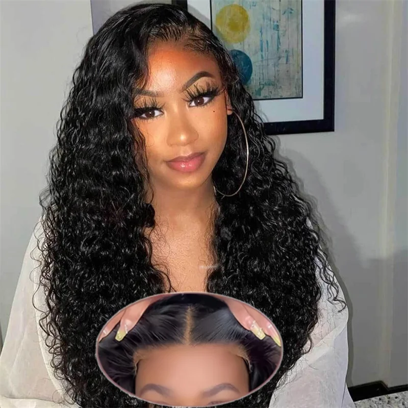 

Curly Wigs Human Hair Lace Frontal Wig Glueless Wig Human Hair Ready To Wear Black Lace Front Wig Human Hair Wigs For Women