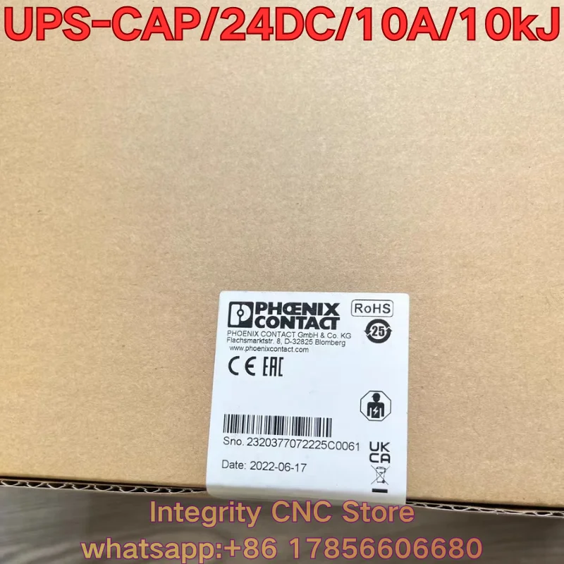 New UPS-CAP/24DC/10A/10kJ PLC module 2320377