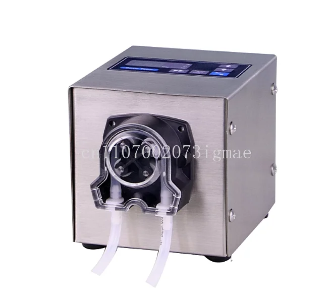 

Small peristaltic pump flow rate display stepper motor imported tube long life corrosion resistant precision pump
