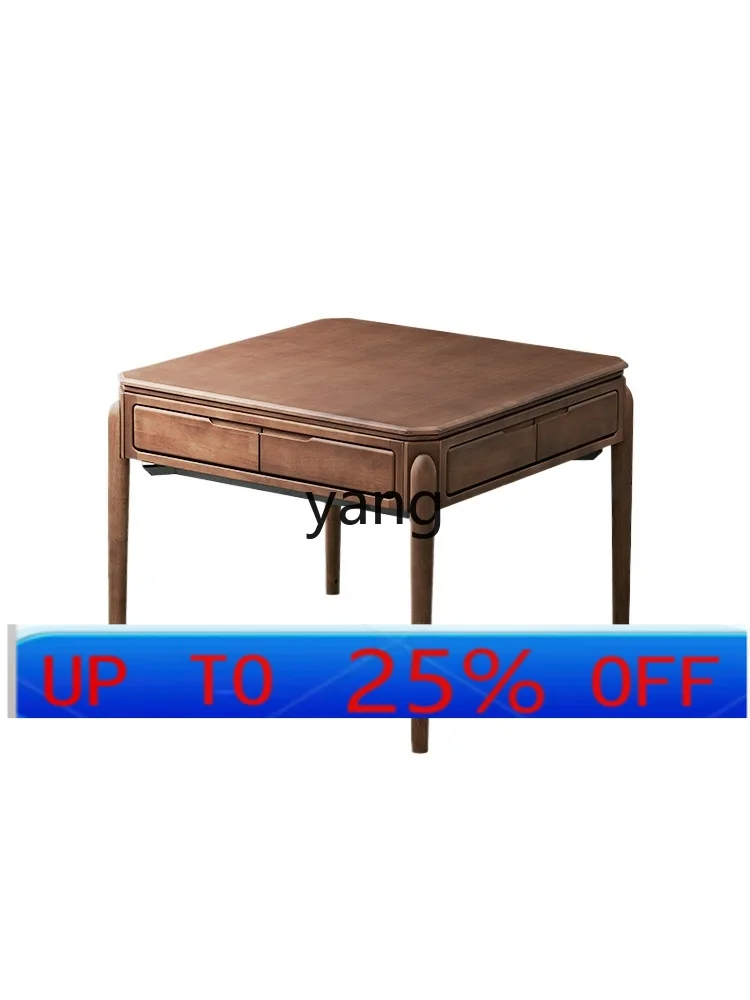 

LMM automatic mahjong table roller coaster mahjong machine household solid wood oblique card