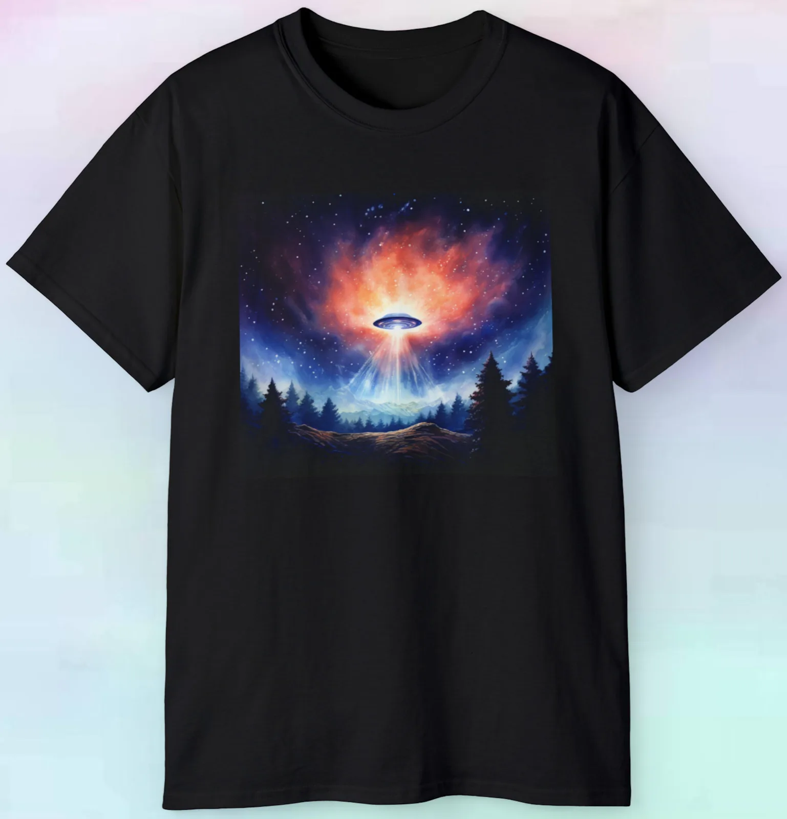 

Men's Women's UFO Nature Shirt | Aliens Space Extra Terrestrial | S-5XL Tee