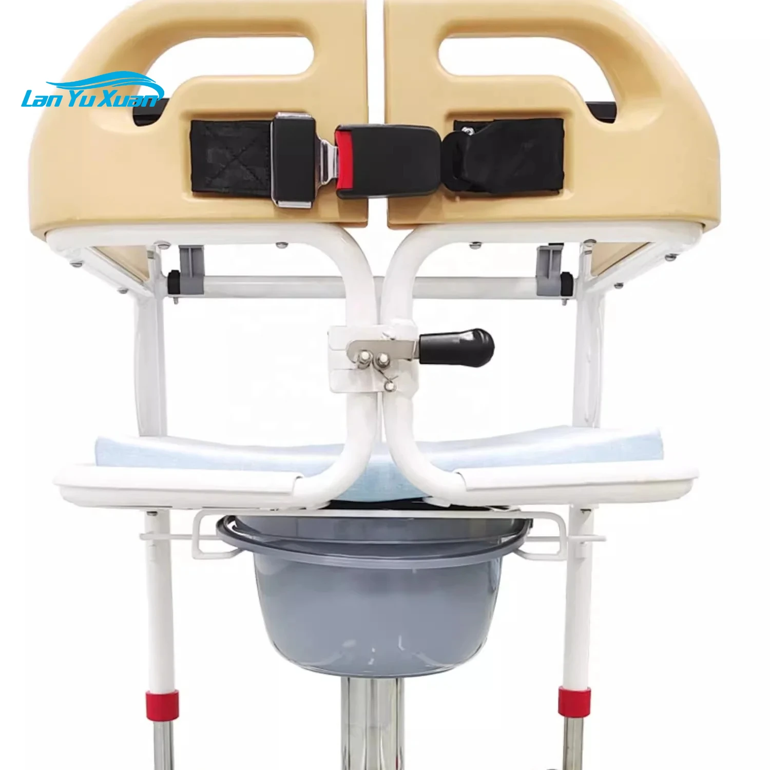 

Buyhao Transfer Chair for Paralysis Disabled Commode Patients Manual Hydraulics Transfer Chair for Toilet Bath with CE ISO