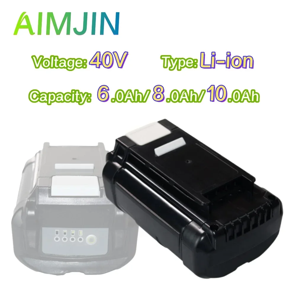 

40V 6.0Ah/8.0Ah/10.0Ah Li-ion rechargea battery For Ryobi Replacement Cordless Tools Battery for op4050 op40401 op4050a ry40400