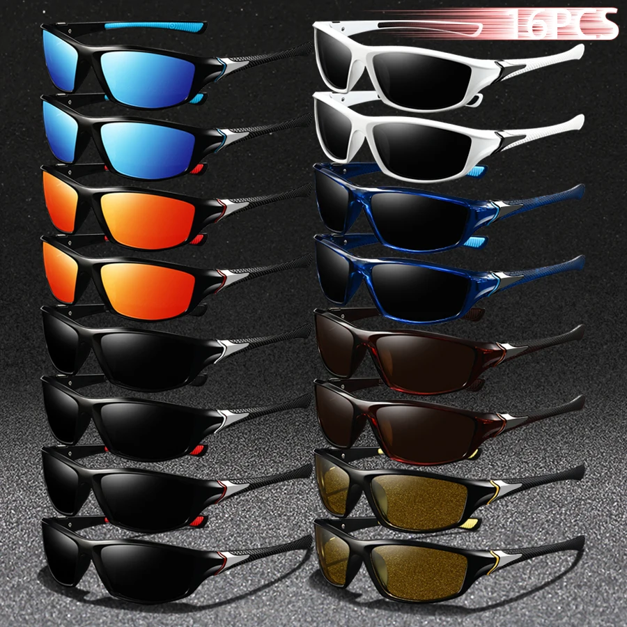 

Солнцезащитные очки для мужчин и женщин, 16 моделей, для бега, альпинизма, рыбалки, вождения, MTB, спортивные, защитные, для активного отдыха на природе