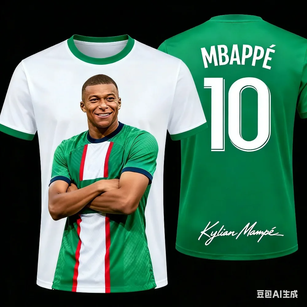 nova-camisa-de-futebol-3d-mbappe-de-verao-para-criancas-t-shirt-adequada-para-esportes-ao-ar-livre-e-respiravel