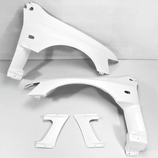 قطع غيار السيارات Mitsubishi Evolution 8 9 VRS Style Aero GT ذات فتحات أمامية من الألياف الزجاجية