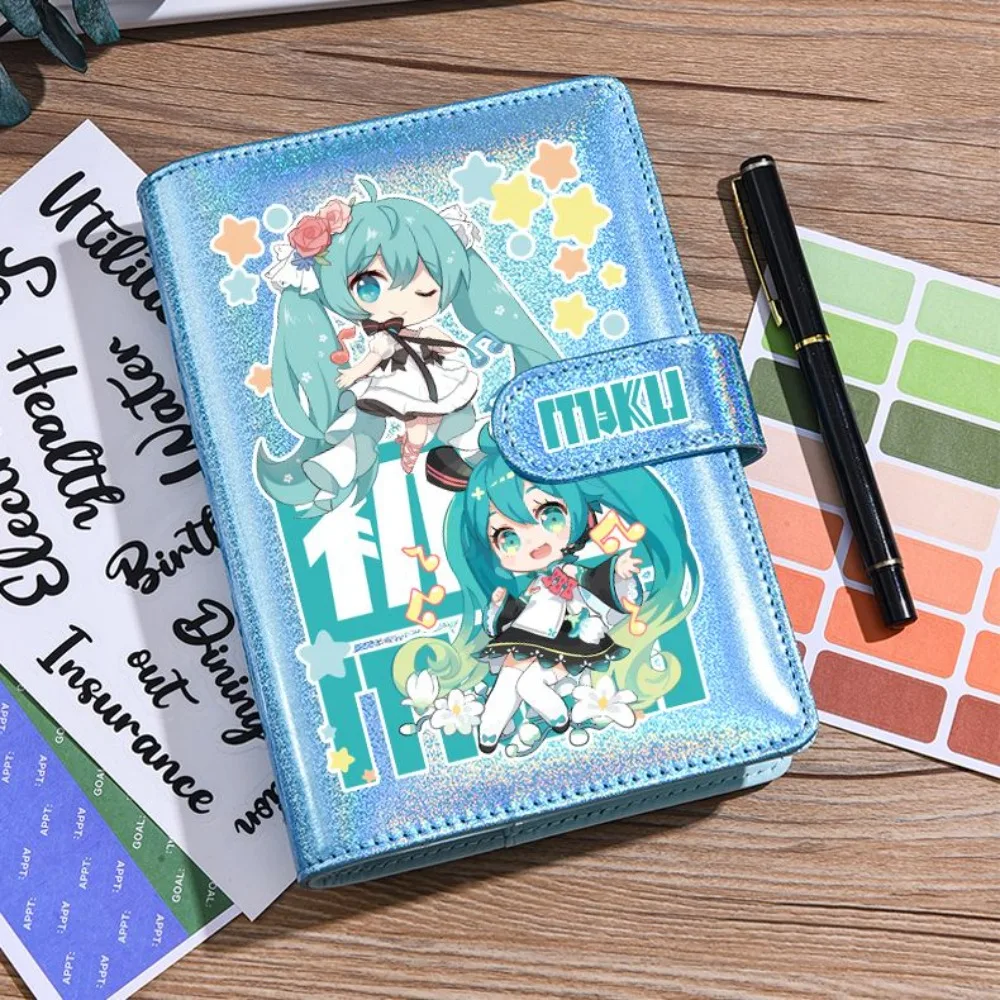 Animation Two-dimensional Hatsune Miku Notebook Cartoon Peripheral Colorful and Exquisite Student Portable Handbook Notepad Gift