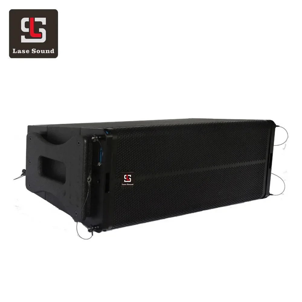 LASE Professional 10-Inch Active PA Speaker Amplifier Outdoor Line Array Powered Audio System Video & Lighting