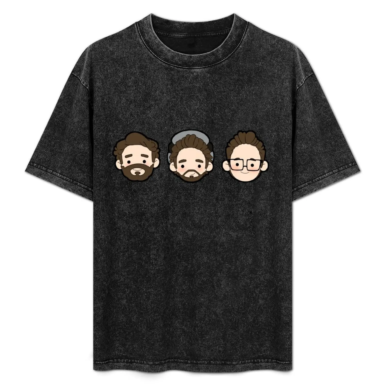 

AJR black outline T-Shirt Simple Trendy Casual T-Shirt