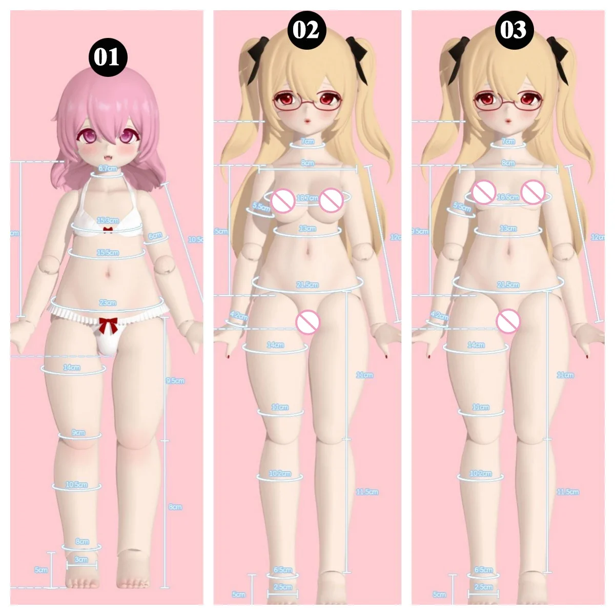 (Personalizado) roupas de boneca saia branca para 1/4 bjd boneca plissado borda vestido plissado fino encaixe rendas brinquedos boneca acessórios