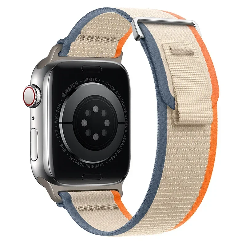 Ремешок Trail Loop для Apple Watch, браслет для IWatch Ultra 3 2 Series 10 9 8 Se 7 6, 49 мм 45 мм 41 мм 42 мм 44 мм 40 мм