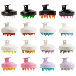Silicone Massage Adult Shampoo Cleaner Circular Shower Comb Brush Teeth Beauty And Hair Tools