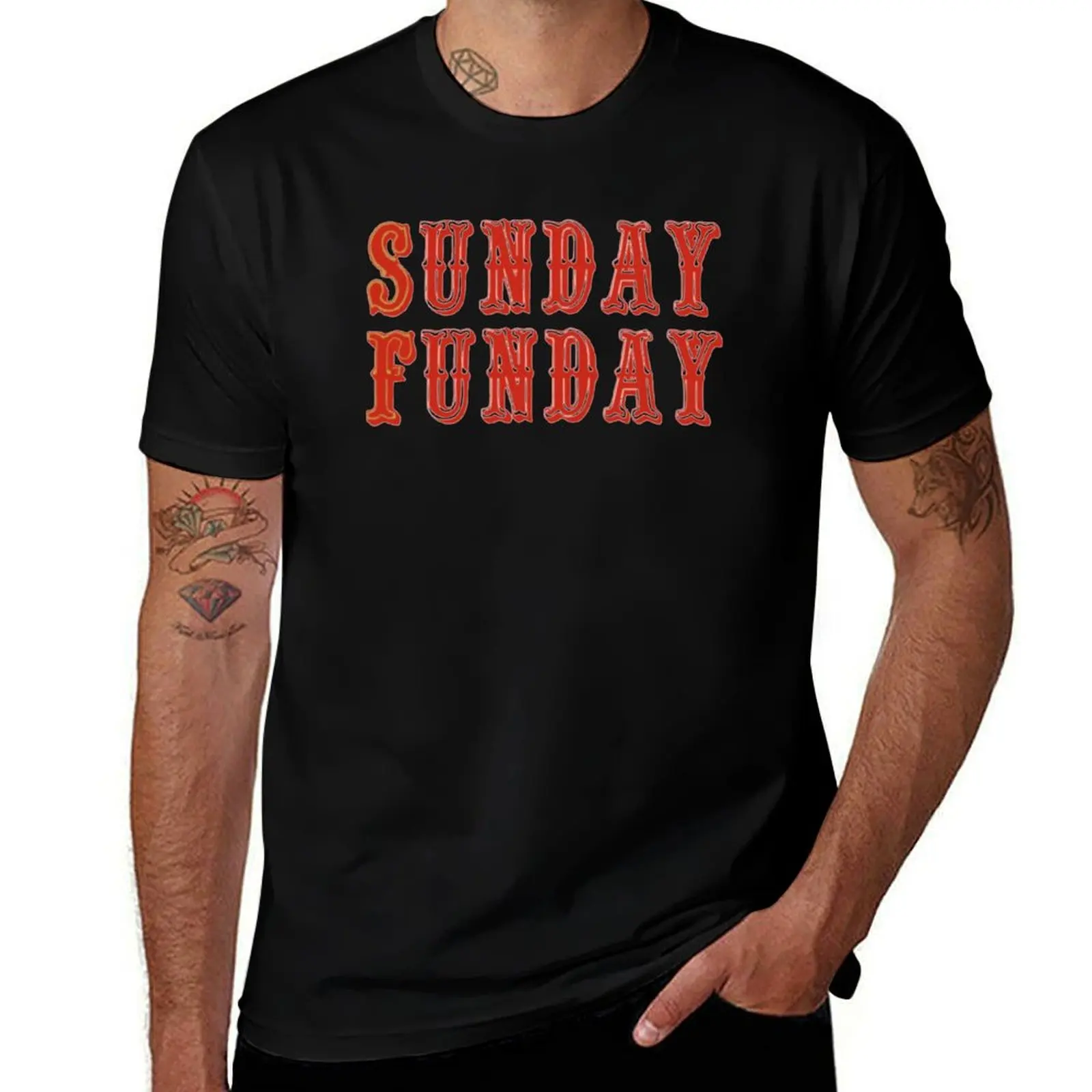 49ers Sunday Funday T-Shirt Urban Style Print T-Shirt
