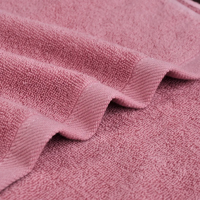 Red Embroidered Cotton Bathroom Towel Set 1/2/3pcs Big Bath Towels 70x140cm Face Shower Towels Daily Use Towels Set