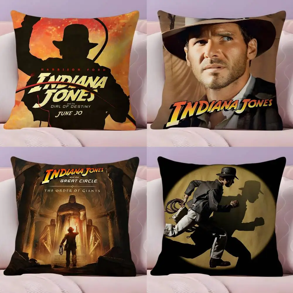 

I-Indiana Jones and the Great Circle Pillow Case Ultra Soft Skin Friendly Fabric Cloud Like Comfort & Concealed Zipper