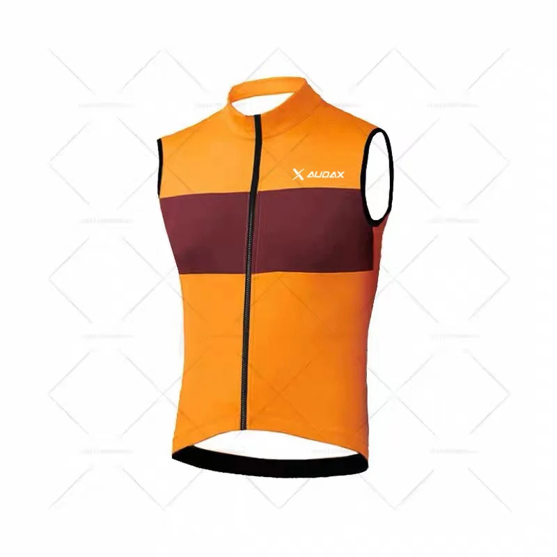 AUDAX-Gilet de cyclisme, veste de vélo de montagne, maillot