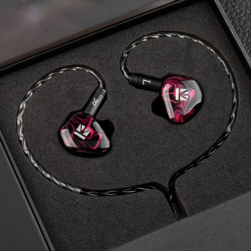 KBEAR KB01 Beryllium Diaphragm Dynamic Drvier Earbuds Headphones Noise Cancelling Earphones In Ear Sport Headset KZ Moondrop IEM