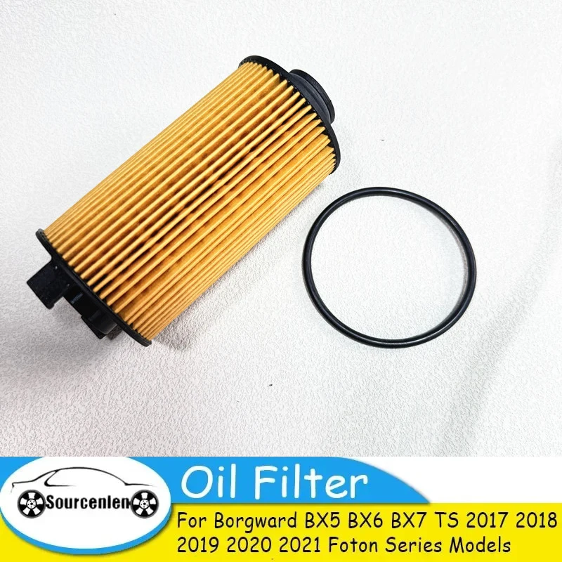 Filtro de aceite de coche 700000017 para Borgward BX5 BX6 BX7 TS 2017 2018 2019 2020 modelos de la serie Foton