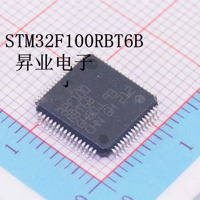 5pcs/lot STM32F100RBT6B LQFP-64 new original