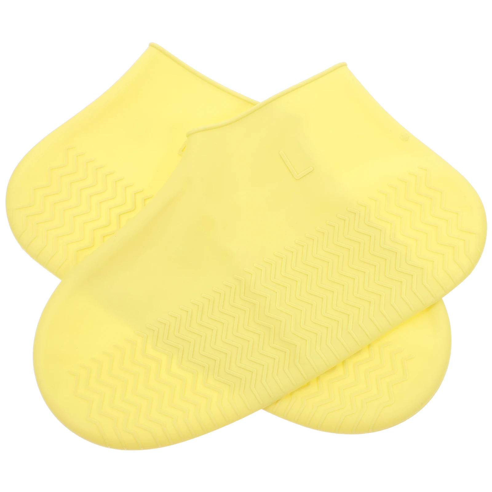 

1 Pair Waterproof Shoe Covers For Women Men Anti-Slip Thickened Silicone Universal Fit Portable Reusable Rain Boot Covers For